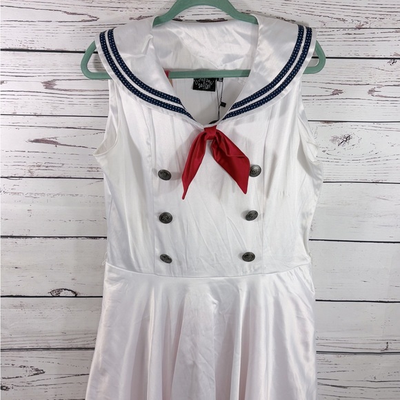 Living Dead Souls Dresses & Skirts - Living Dead Souls Belted Sailor Dress in Size XL *READ DESCRIPTION